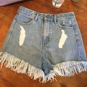 Show Me Your Mumu “MUMU BLUE” Jean Shorts